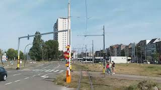 🇧🇪 TRAM ROUTE TIMELAPSE  De Lijn Antwerpen Antwerp 4 Borsbeek Silsburg ➔ Hoboken Lelieplaats [upl. by Adnahsar]