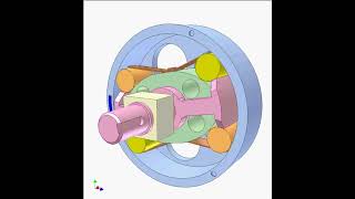 Mechanisms  Design Concepts  Mechanical Two way overrunning clutch 2480p [upl. by Wylma]