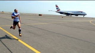 British Airways  Man vs Plane [upl. by Nowell564]