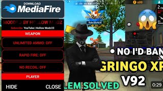 GRINGO XP V93  FREE FIRE MOD MENU  GRINGO XP HACK  OB46 MOD MENU FREE FIRE  FF HACK  GRINGO [upl. by Gapin]