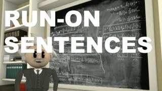 Grammar Vids for Kids RunOn Sentences [upl. by Ahteral]