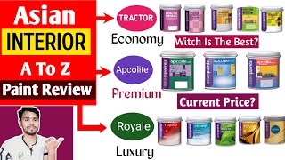 A to Z Interior Asian All Paints Tutorial Video  Asian Paints Review Video [upl. by Dilan]