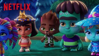 Dracs Super Special Friends  Super Monsters  Netflix Jr [upl. by Aieki157]