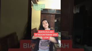 Biaya kuliah di kedokteran gigi UGM [upl. by Ikcim]