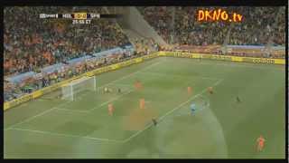 2010 WORLD CUP FINAL Netherlands 01 Spain AET [upl. by Enalahs]