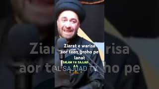 ziarat e warisa ۔MOULANA SYED ALI RAZA RIZVI [upl. by Arabeila717]