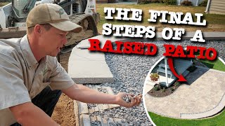 How to Finish Building a Raised Patio  Part 2 [upl. by Thomasina173]