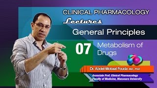 General Principles of Pharmacology Ar  07  Drug metabolism [upl. by Taddeo754]