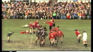 1977 Rugby Union Match New Zealand All Blacks vs British and Irish Lions 2nd Test [upl. by Atinrahs]