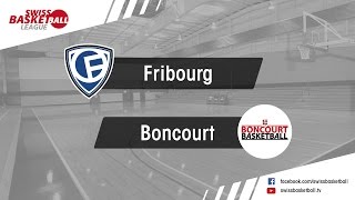 AMD2 Fribourg vs Boncourt [upl. by Suqram]