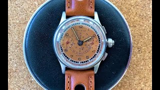 Landeron 47 First ever Cam Chronograph [upl. by Sotsirhc]