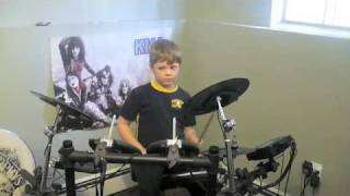 7 year old drummer  Julien Kitson  Long Night [upl. by Armalda]