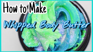 How to Make Whipped Body Butter  DIY Whipped Mango Butter for Skin  Entrepreneur Life Episode 2 [upl. by Yatnahs]