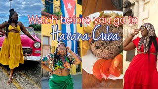 Cuba Travel Tips 2023 Cuba Review Black Women Solo American Traveler Things You NEED to know [upl. by Amorita464]