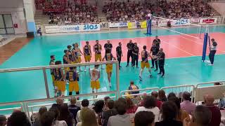 Cucine Lube Civitanova 3 vs Valsa Group Modena Volley 1Palasport di San Severino Marche 22092024 [upl. by Lenad]