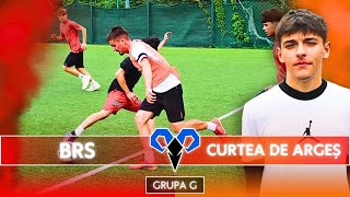 BRS vs CURTEA DE ARGEȘ  Grupa G  Cupa HOOD Editia 2 [upl. by Hamlen]