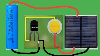 How to make Automatic ONOFF Solar Street Lamp Circuit with Battery Charging [upl. by Meyeroff]