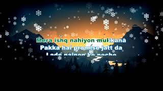 Chand baliyan karaoke with lyrics Eng [upl. by Gottuard360]