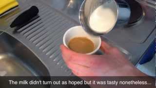 How To Making a Cappuccino with a Bialetti Brikka [upl. by Annim]