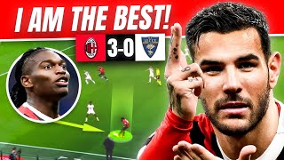 How Positional Play Is Unlocking Milans Theo Hernandez  Milan 30 Lecce Indepth Match Review [upl. by Cassella]