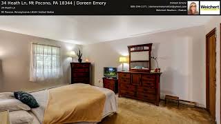 34 Heath Ln Mt Pocono PA 18344  Doreen Emory [upl. by Kerrison]