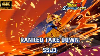 DRAGON BALL Sparking Zero Ranked VS Kid Goku SSJ3 71 [upl. by Avram]