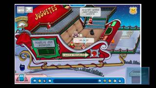 Club Penguin  El Trineo de Santa [upl. by Riva]