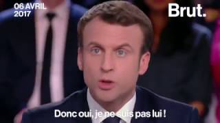 Quand Emmanuel Macron sen prend à François Hollande [upl. by Atinauq]