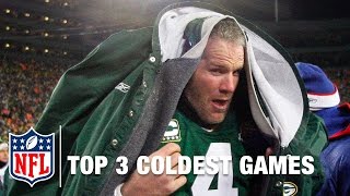 Top 3 Coldest Games in NFL History [upl. by Nowyt]