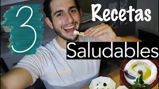 ✅ Cómo hacer 3 Botanas SALUDABLES con Jocoque 😱 [upl. by Lynnett]