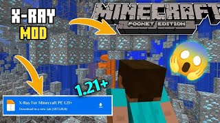 Xray Texture Pack For Minecraft Pocket Edition 121  Xray For Mcpe 121 Hindi [upl. by Aicinod]