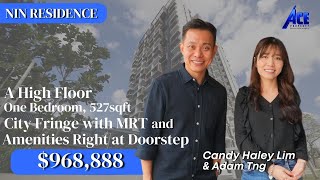 A High Floor One Bedroom at City Fringe with MRT amp Amenities at Right at Door Step 527sqft [upl. by Rep]