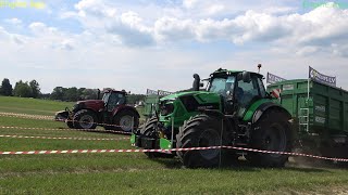 CASE IH 300 OPTUM vs DEUTZFAHR 8280 [upl. by Alfonse727]