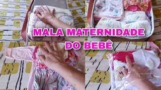 O QUE ESTOU LEVANDO NA MALA MATERNIDADE DA BEBÊ  malamaternidadedobebe [upl. by Granoff]