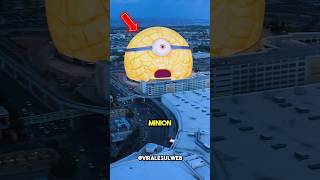 MINION GIGANTE A LAS VEGAS 😱 shorts [upl. by Akoek]