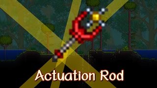 Terraria ไทย  Actuation Rod  เปลี่ยนชีวิตการวางแอคชูเอเตอร์ ไม่ให้ยุ่งยากและหัวร้อนอีกต่อไป [upl. by Walli]