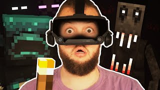 NEVER DO A SLEEP STREAM IN MINECRAFT VR [upl. by Anial]