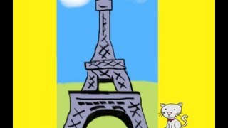 Childrens French Eiffel Tower Song [upl. by Gert]