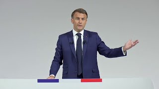 Direct 🔴 Législatives 2024  Conférence de presse dEmmanuel Macron [upl. by Mikeb947]