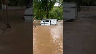 Extreme flooding today at Crooked Creek Campground GainesPA travel rvlife campgrounds [upl. by Steele]