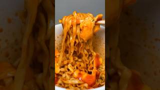 carbo buldak ramen with sriracha sauce asmr koreanfood [upl. by Wain]