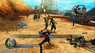 PS3Wii『戦国BASARA3』石田三成プレイ動画 [upl. by Ahsertal]