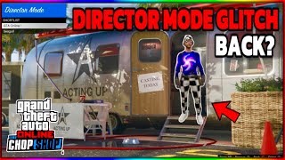 AFTER UPDATE GTA 5 ONLINE DIRECTOR MODE GLITCH BACK TESTING THE DM GLITCH AFTER PATCH 168 [upl. by Arised260]