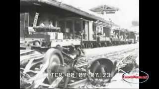 Stazione ferroviaria di Caserta bombardamento di venerdi 27 agosto 1943 [upl. by Eirtemed612]