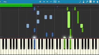 Ansatsu Kyoushitsu  Tabidachi no Uta  Piano Tutorial Synthesia [upl. by Akinal928]