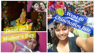 8th Sept Feast and Mothers Day  Went to Chinchinim Fair  goanvlogger konkanivlog feast [upl. by Nylrehc]