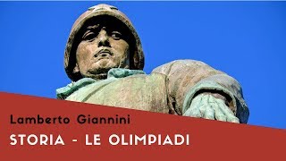 Storia Le Olimpiadi moderne [upl. by Liamaj]