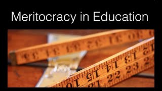 AEEdu Meritocracy in Education 609 [upl. by Issie]