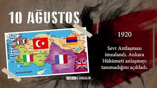 10 AĞUSTOS TARİHTE BUGÜN [upl. by Yttik69]