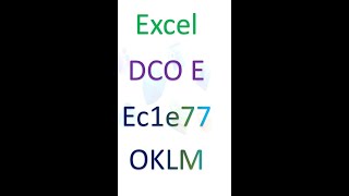 Tuto tableur Excel DCOE  Ec1e77 Révision 1ère année employée de commerce formulesformatpage [upl. by Shwalb]